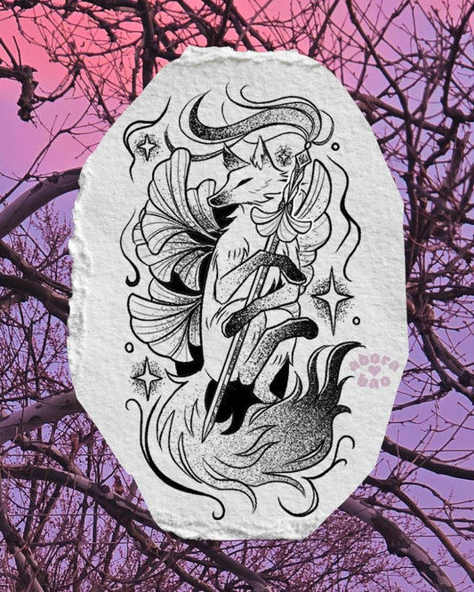 whimsical fox tattoo
fantasy tattoo flash
mythology tattoo design
ginkgo leaf tattoo
castlecore tattoo
knightcore tattoo
nature-inspired tattoo
illustrative tattoo artist
Detroit tattoo artist
tattoo artist in Romulus MI
Metro Detroit tattoo booking
feminine blackwork tattoo