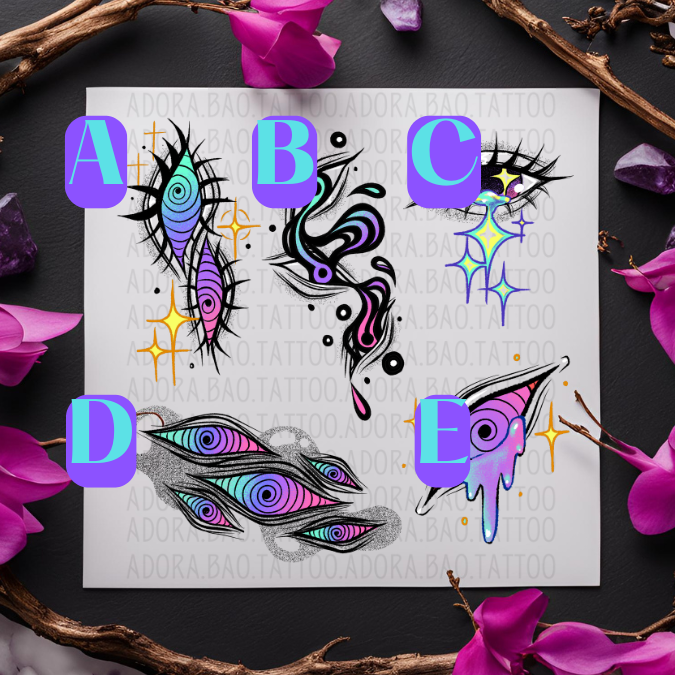 Magical Eyes ✧ Design Sheet