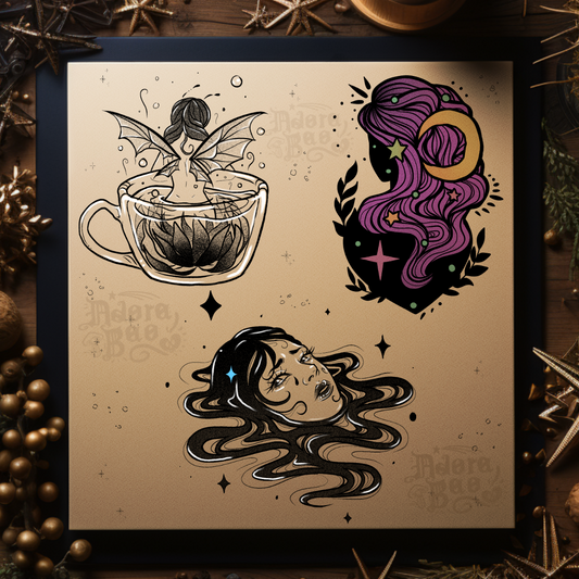 Fantastical Femme Flash Sheet